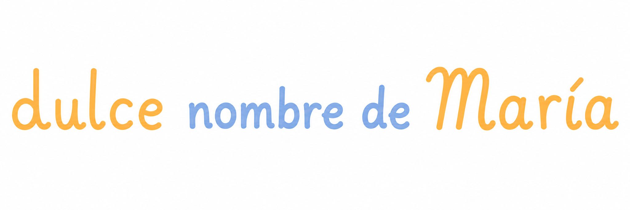 dulce nombre de María